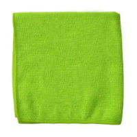 Microfibre cloth 40cm x 40cm, green, 10