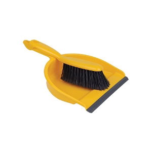 Dustpan & brush Set Soft YELLOW