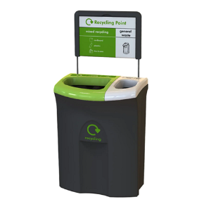 Greenwich Dual Compartment recycling bin 110L