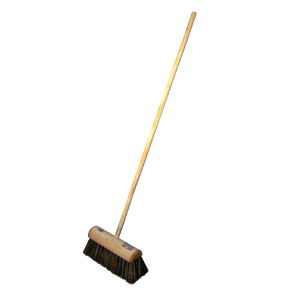 Stiff broom complete 300mm (12")