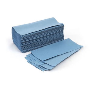 Interfold 1 ply blue Handtowel, 5000