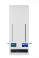 Provend Maxi two column dispenser, white finish, manual operation