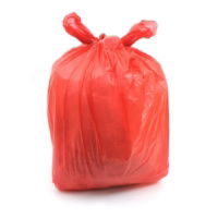 Heavy duty red tinted compactor sack, 830 x 1190mm (33" x 47")  box of 100