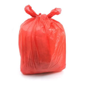 Heavy duty red tinted compactor sack, 830 x 1190mm (33" x 47")  box of 100