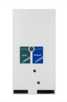 Autovend two column dispenser,white finish, token operated